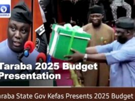 Gov. Kefas Present 2025 Budget Before The House