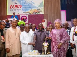 Governor Otti Attends The 27th Anniversary Of Mountain Of Fire And Miracle Ministries (MFM)