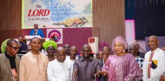 Governor Otti Attends The 27th Anniversary Of Mountain Of Fire And Miracle Ministries (MFM)