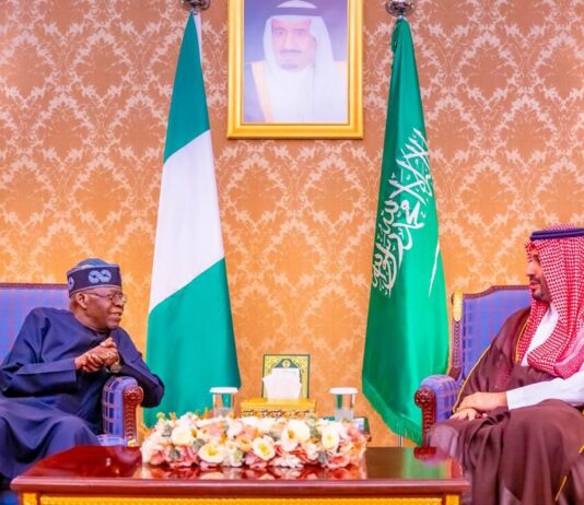 Saudi Crown Prince praises Nigeria's ongoing Reforms, assures of support