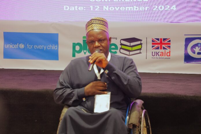 The Executive Secretary, National Commission for Persons with Disabilities, Chief Ayuba Gufwan.