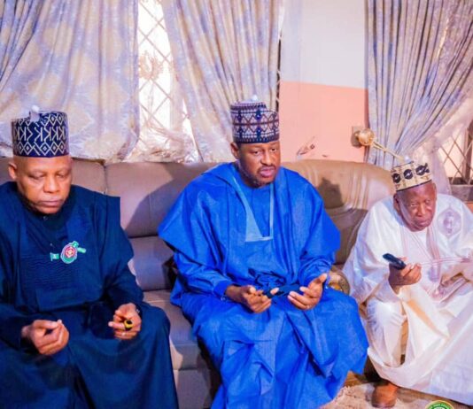President Tinubu Condoles with Governor   Radda and families of Amb. Zakari, Kurfi.