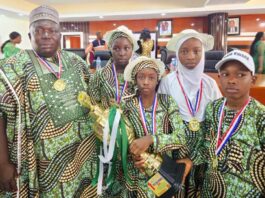 Gov Abdulrazaq celebrates as Kwara Pupils win Presidential Debate for third time