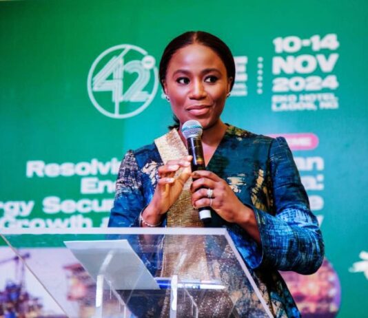 SPECIAL ADVISER TO THE PRESIDENT ON ENERGY, MRS. OLU AROWOLO VERHEIJEN