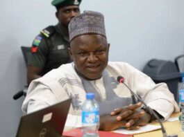 Executive Secretary National Commission for Persons with Disabilities, Chief Ayuba Gufwan.