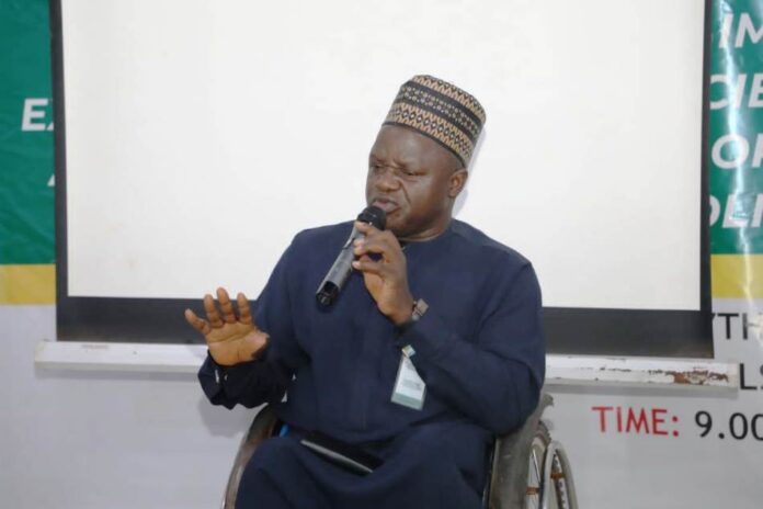 The Executive Secretary, NCPWD, Chief Ayuba Gufwan.