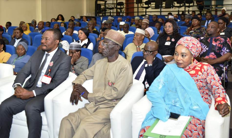 Cross Section of members of staff during the retreat