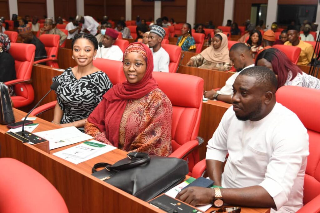 Cross Section of the Nigerian Youth Parliament