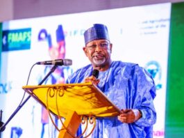 The Minister of Agriculture and Food Security, Sen Abubakar Kyari, while addressing the 46th Council in Calabar, Cross River State.