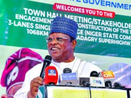 Minister of Works, H.E. Sen. (Engr.) Nweze David Umahi, CON, FNSE, FNATE