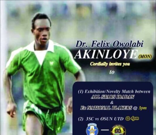 Oyo, Osun To Celebrate Veteran Green Eagles Player At 70