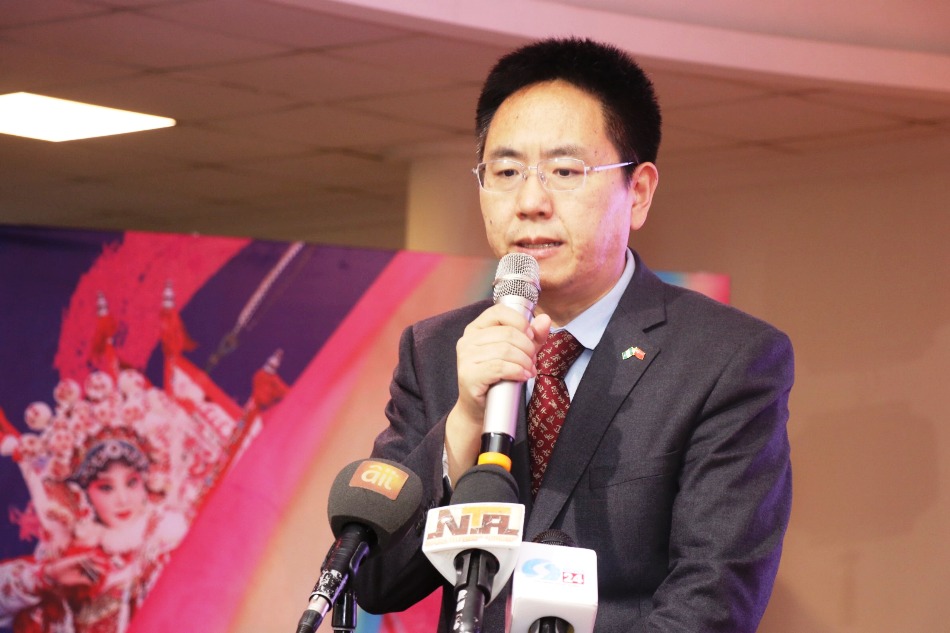 The Director Chinese Cultural Centre, Yang Jicxing.