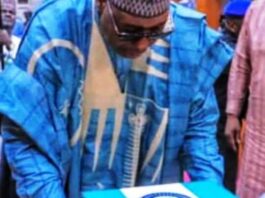 Borno State Governor Babagana Umara Zulum, has presented the 2025 Budget of a Total sum of #584.76 billion