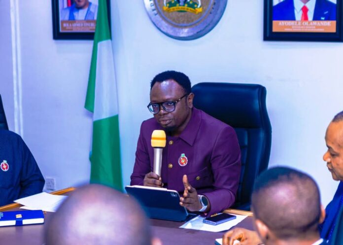 Honourable Minister, Federal Ministry of Youth Development, Comrade Ayodele Olawande