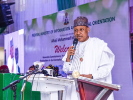 Honourable Minister Of Information And National Orientation, Mohammed Idris, FNIPR