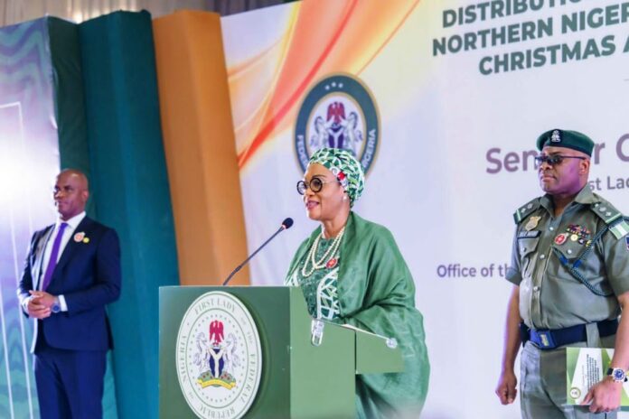 First Lady 1 Nigeria’s First Lady, Senator Oluremi Tinubu, donates 22,800 Bags of Rice, N95m to Northern States’ Christians
