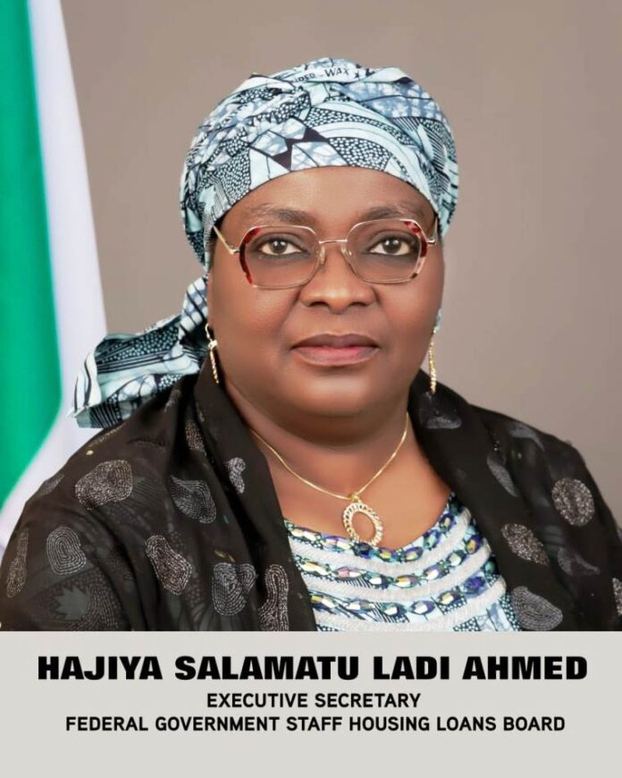 Hajia Salamatu Ladi Ahmed, the Executive Secretary, FGSHLB