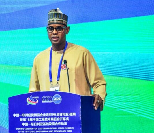 Honourable Minister of State for Works (HMSW), Mohammed Bello Goronyo, Esq