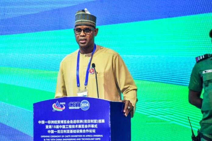 Honourable Minister of State for Works (HMSW), Mohammed Bello Goronyo, Esq