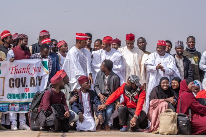 Kano State Governor Welcomes 150 Foreign Scholarship Graduates, Grants Automatic Employment to Key Professionals
