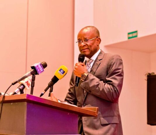 Minister (State) of Industry, Federal Ministry of Industry, Trade, and Investment, Senator John Owan Enoh