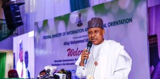 Minister of Information and National Orientation, Mohammed Idris