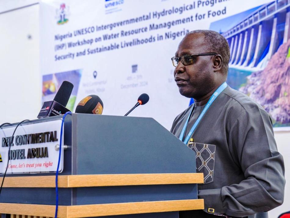 Mr. Abdourahamane Diallo, Head of the UNESCO Office in Abuja, was represented by Dr. Albert Mendy, Programme Specialist for Education.