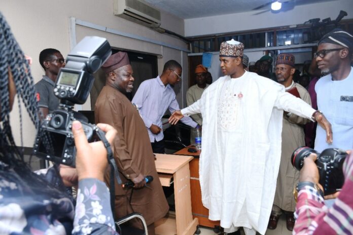 SGoF Welcomes Minister of State for Works, Seeks Increased Funding