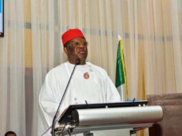 Honourable Minister of Works, Sen. (Engr.) Nweze David Umahi, CON, FNSE, FNATE