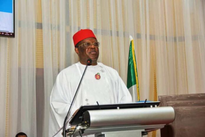 Honourable Minister of Works, Sen. (Engr.) Nweze David Umahi, CON, FNSE, FNATE