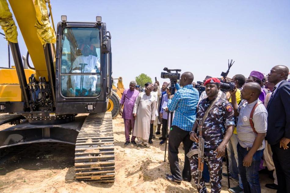 The official Flag-off of the reconstruction and upgrade of Alau Dam