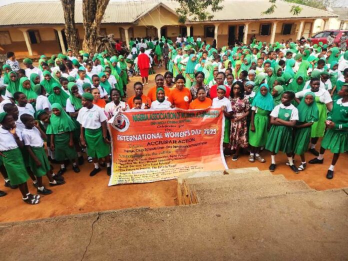 IWD ACCELERATE ACTION: NAWOJ Takes Sensitisation To Osun Schools