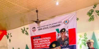 WORLD CIVIL DEFENCE DAY 2025: Abia NSCDC Reaffirms It's Commitment to Safeguarding lives