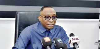Bureau of Public Procurement (BPP) Dr. Adebowale A. Adedokun, MCIPS, ACFE, held a Press Briefing on the Launch of Sustainable Procurement, Environmental and Social Standard Enhancement Project Portal in Abuja