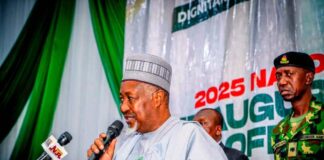 Hon. Minister of Defence, H.E. Mohammed Badaru Abubakar, CON, mni