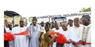 Tinubu commissions key projects in Katsina