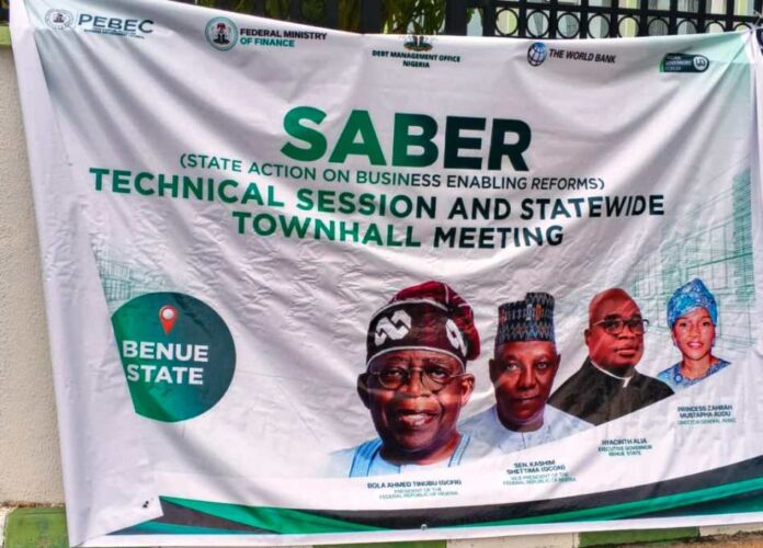 PEBEC Holds Town Hall Meeting in Makurdi as Part of Nationwide Ease of Doing Business Push